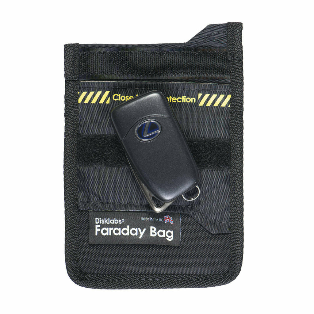 Disklabs Key Shield (KS1) Faraday Bag – RF Shielding for Car Keys